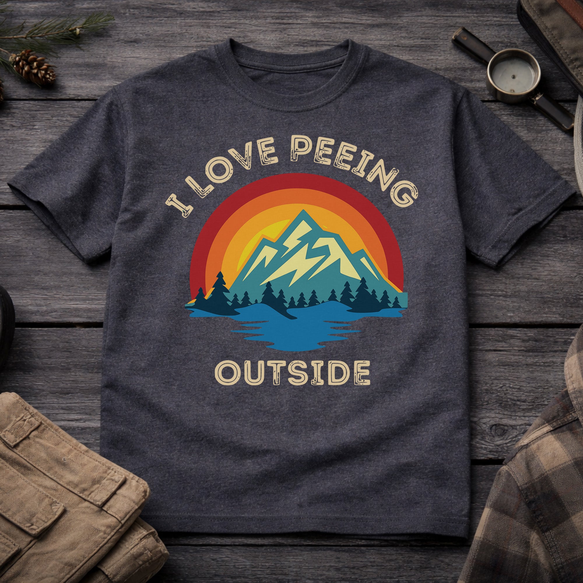 I Love Peeing Outside T-Shirt