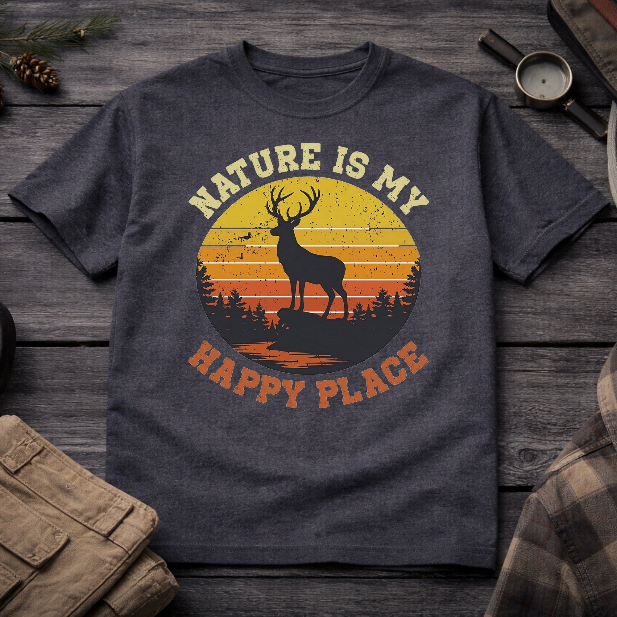 Nature is my Happy Place T-Shirt