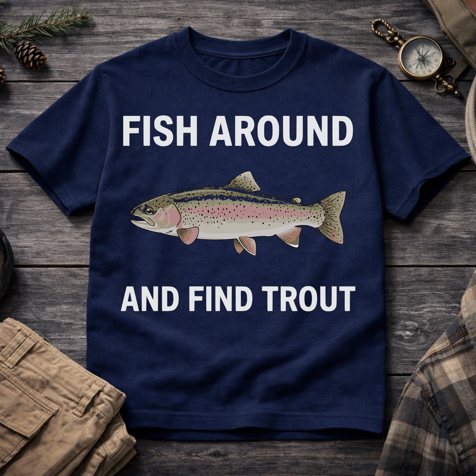 Fish Around and Find Trouth T-Shirt