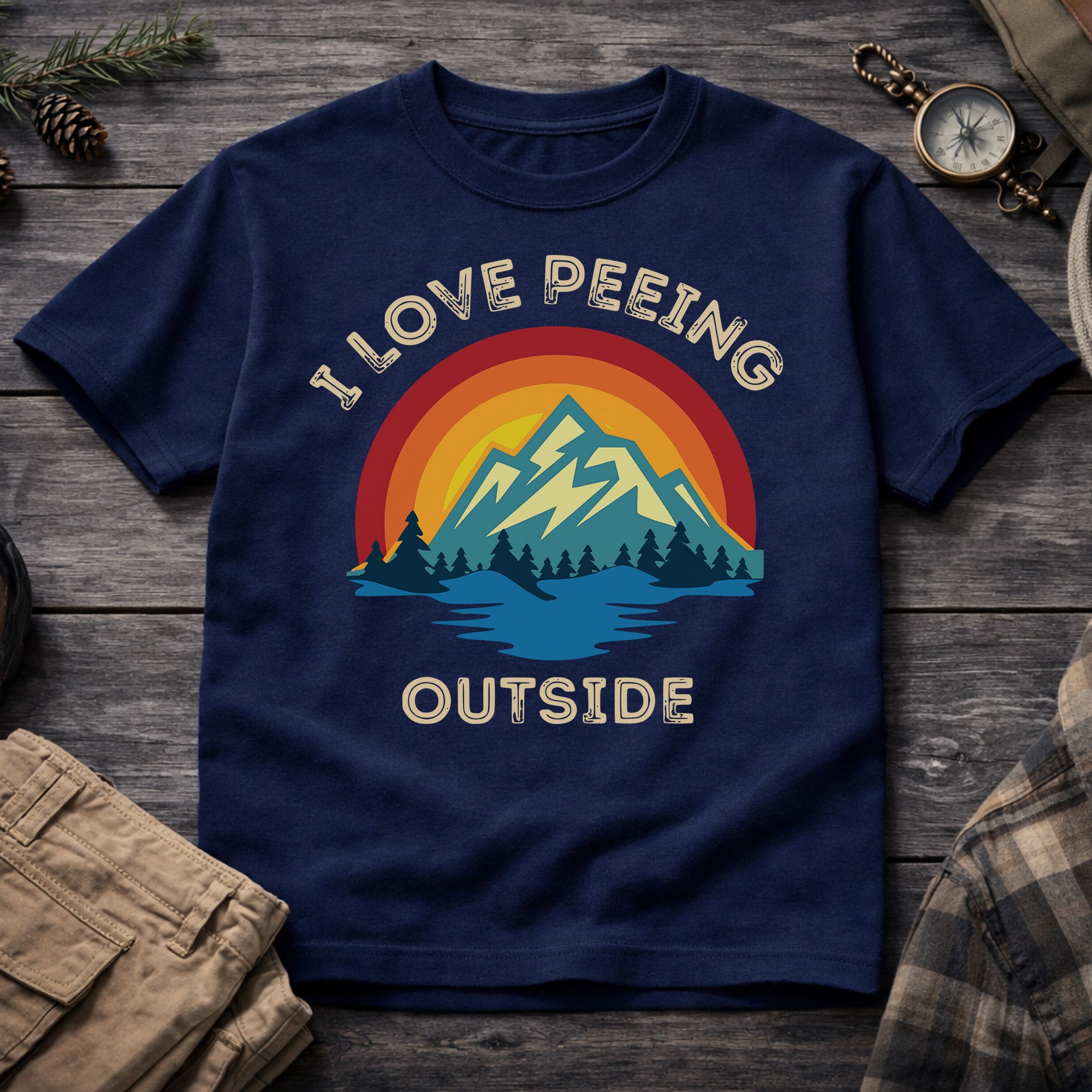 I Love Peeing Outside T-Shirt