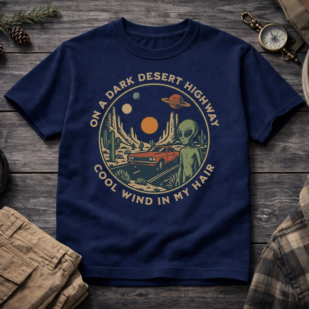 On a Desert Highway T-Shirt