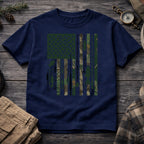 Fishing USA Flag T-Shirt